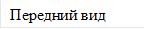 Передний вид